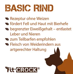 Fit-Crock Basic Rind Mini 10 kg