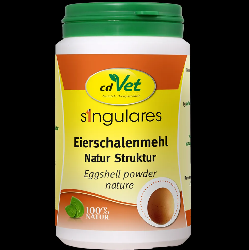 Singulares Eierschalenmehl Natur Struktur 350 g