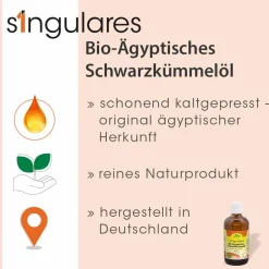Singulares Ägyptisches Bio-Schwarzkümmelöl 50 ml