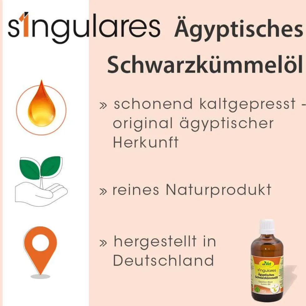 Singulares Ägyptisches Schwarzkümmelöl 100 ml