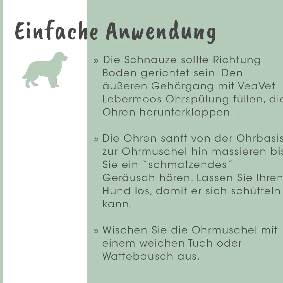 VeaVet Lebermoos Ohrspülung 100 ml