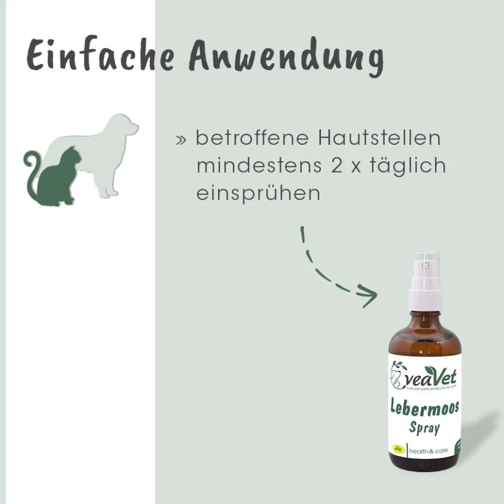 VeaVet Lebermoos Spray 20 ml